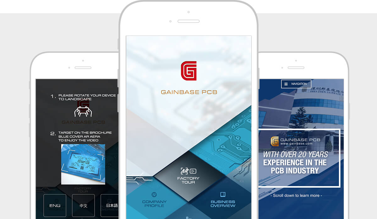 Gainbase PCB Mobile App