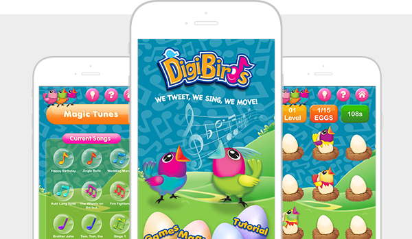 DigiBirds: Magic Tunes & Games By Silverlit Toys