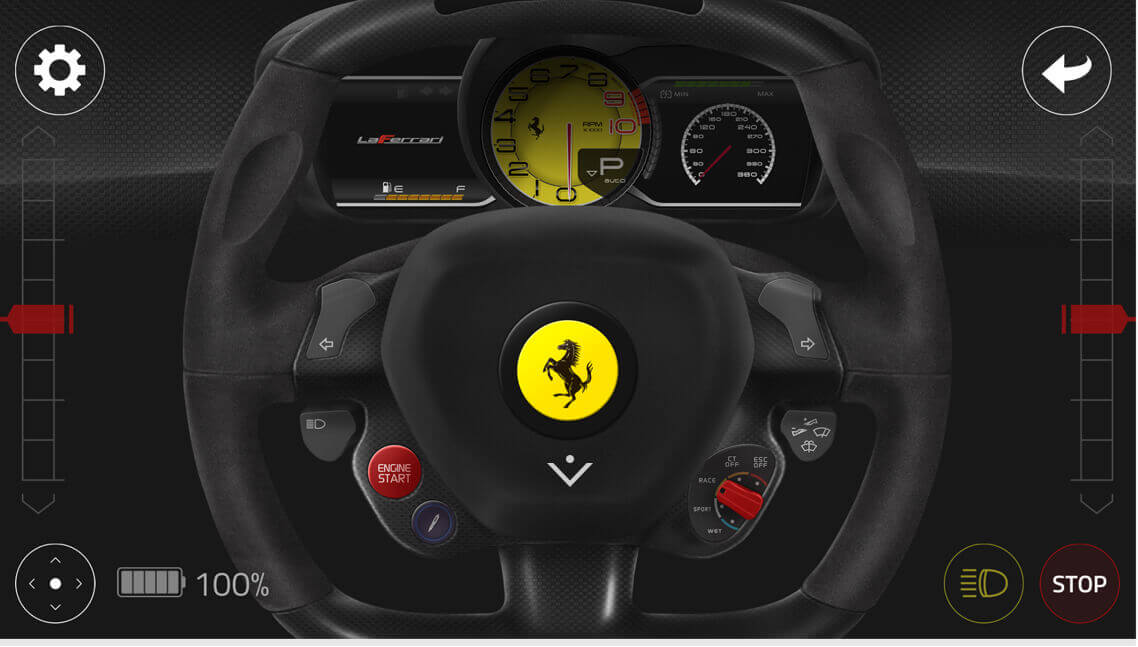 1:50 Bluetooth RC Ferrari