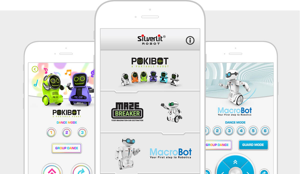 Silverlit Robot: POKIBOT, Maze Breaker, MacroBot