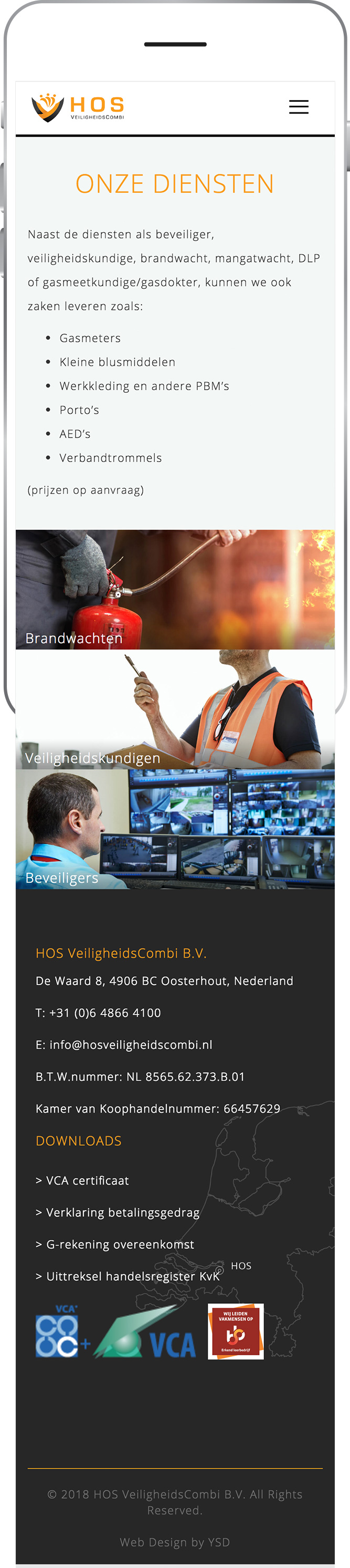 HOS VEILIGHEIDSCOMBI - Website