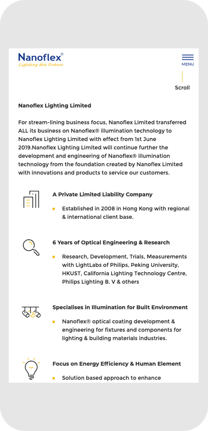 Nanoflex Lighting Ltd.