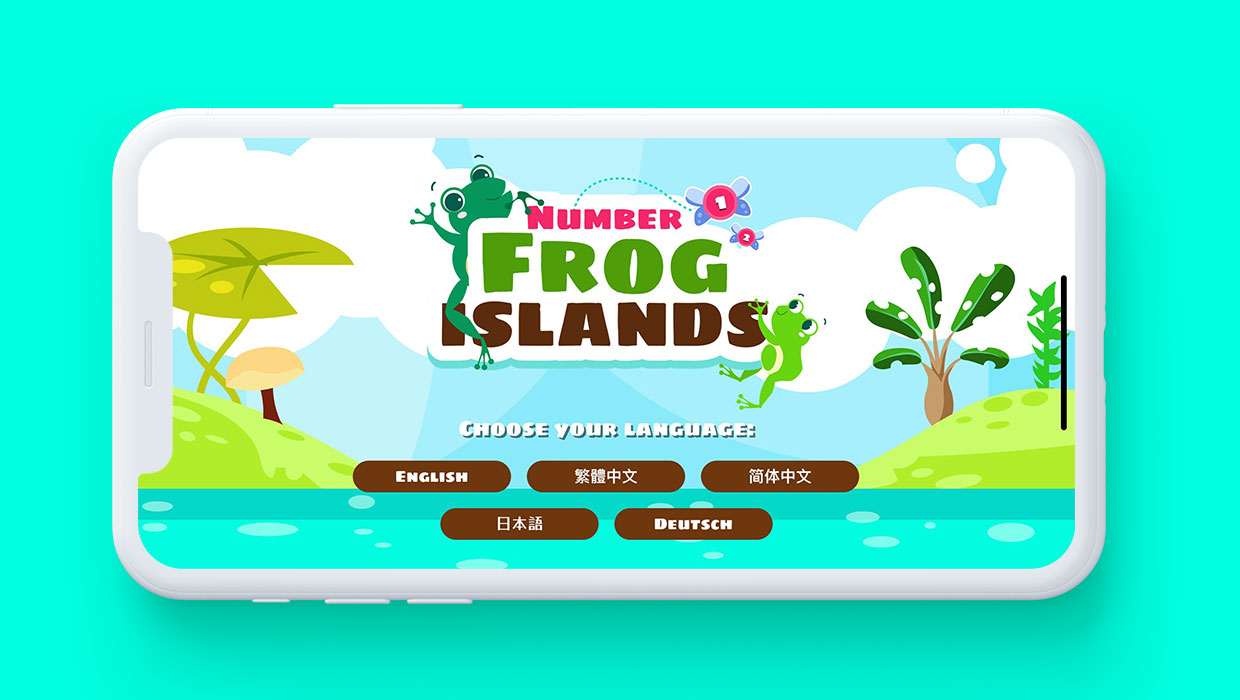 Number Frog Islands